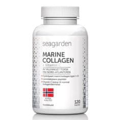 Seagarden Morski kolagen + vitamin C, 120 kapsul