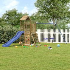 Vidaxl Zunanje igralo impregnirana borovina