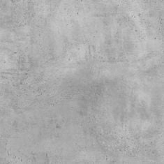 Greatstore Omarica za čevlje betonsko siva 60x34x116 cm inženirski les