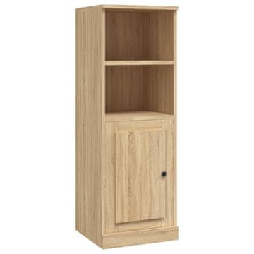 Vidaxl Visoka omarica sonoma hrast 36x35,5x103,5 cm inženirski les