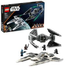 LEGO Star Wars 75348 Mandalorijski lovec razreda Fang proti prestrezniku TIE