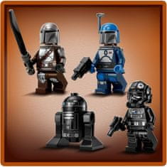 LEGO Star Wars 75348 Mandalorijski lovec razreda Fang proti prestrezniku TIE