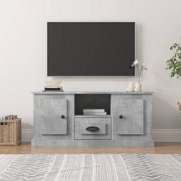 Vidaxl vidaXL TV omarica betonsko siva 100x35,5x45 cm