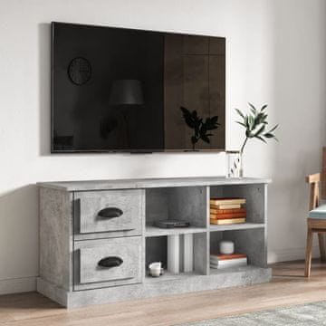 Vidaxl vidaXL TV omarica betonsko siva 102x35,5x47,5 cm