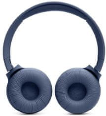 JBL Tune 520BT naglavne brezžične slušalke, Bluetooth 5.3, modre - odprta embalaža