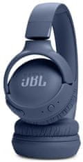 JBL Tune 520BT naglavne brezžične slušalke, Bluetooth 5.3, modre - odprta embalaža
