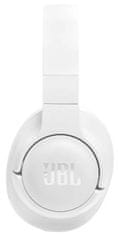 JBL Tune 720BT naglavne brezžične slušalke, Bluetooth 5.3, bele