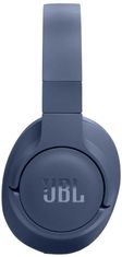JBL Tune 720BT naglavne brezžične slušalke, Bluetooth 5.3, modre