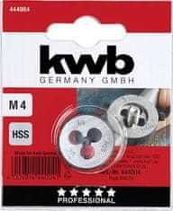 KWB krožna navojna čeljust M4, HSS (49444004)