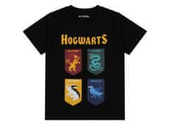 sarcia.eu Harry Potter Fantovska pižama s kratkimi rokavi, črno-siva poletna pižama 9 lat 134 cm