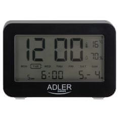 Adler Elektronska budilka za temperaturo in vlago AD1196B