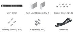 Ubiquiti Switch L2 UniFi USW-48, 48-portno gigabitno stikalo, 4x SFP