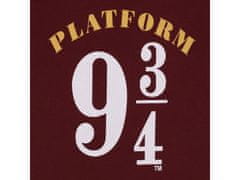 sarcia.eu Harry Potter Platforma 9 3/4 Fantovska pižama, poletna pižama za fante, bordo-črna 10 lat 140 cm