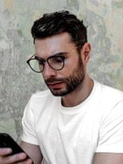 VeyRey očala v računalnik Kvadratni Iris črna