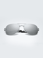 VeyRey Polarizacijski očala pilotska Laudin srebrna steklo
