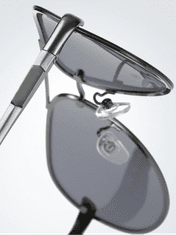 VeyRey Polarizacijski očala pilotska Laudin srebrna steklo
