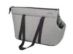 Amiplay TORBA ZA NOŠENJE PSA PALERMO, svetlo siva, S