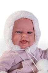 Antonio Juan 70360 CLARA - realistična dojenčkova lutka s posebno funkcijo gibanja in mehkim tekstilnim telesom - 34 cm
