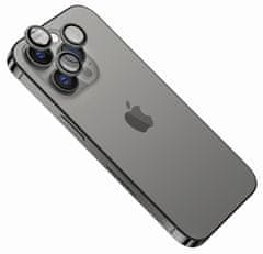 FIXED Zaščita steklene leče kamere za Apple iPhone 14 Pro/14 Pro Max, vesoljsko siva (FIXGC2-930-GR)