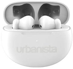 Urbanista Austin brezžične slušalke, Bluetooth® 5.3, TWS, IPX4, USB-C, bele (Pure White)