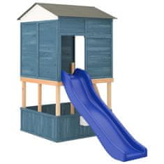 Vidaxl Tobogan moder 175x38x23 cm polipropilen