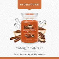 Yankee Candle Dišeča sveča Podpis v steklu velika Cinnamon Stick 567 g