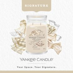 Yankee Candle Dišeča sveča Podpis v steklu velika Warm Cashmere 567 g