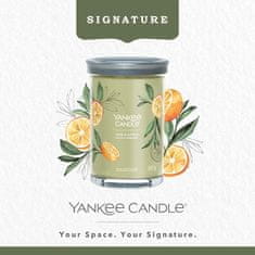 Yankee Candle Dišeča sveča Signature Tumbler v steklu velika Sage &amp