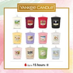Yankee Candle Darilni set: 12x dišeče votivne sveče in 1x svečnik