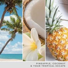 Yankee Candle Dišeča sveča Signature Tumbler v steklu velik Coconut Beach 567g