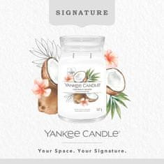 Yankee Candle Dišeča sveča Podpis v steklu velika Coconut Beach 567g