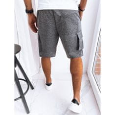 Dstreet Temno sive moške športne športne hlače FIGTA sx2226 L