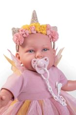Antonio Juan 81275 Moj prvi REBORN DANIELA - realistična dojenčkova lutka z mehkim tekstilnim telesom - 52 cm