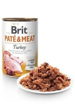 Brit Paté in puranje meso v pločevinki 800g