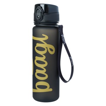 BAAGL Steklenička za pitje iz Tritana Logo Gold, 500 ml