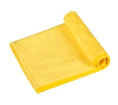 Frotirna brisača - 30x30 cm - Brisača rumena
