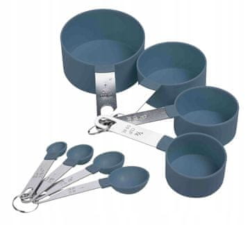 shumee Plastične kuhinjske merilne skodelice, 8 kos.