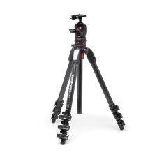 Manfrotto 055 Karbonsko 4-delno foto stojalo s kroglično glavo XPRO + MOVE system (MK055CXPRO4BHQR)