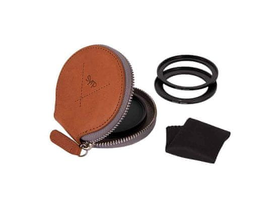 Manfrotto Syrp Cirkularni polarizacijski filter 82mm - komplet z reducirnimi obroči 72, 77mm v usnjeni torbici (SY0002-0013)