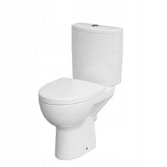 shumee Kompaktni WC sedež bele barve s sedežem PARVA 3/5 L