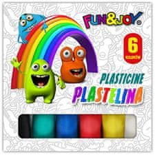 Titanum Umetniška glina za otroke, 6 barv