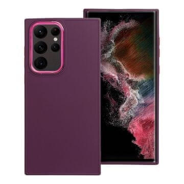 OEM Etui FRAME za SAMSUNG S22 Ultra, vijolično