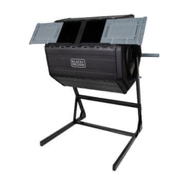 Black+Decker BDTCOM01-XJ dvojni bobenski kompostnik