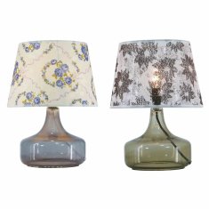 DKD Home Decor Namizna svetilka DKD Home Decor 28 x 28 x 40,5 cm Crystal Multicolor 220 V 50 W (2 enoti)