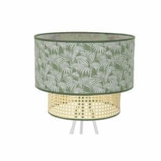 DKD Home Decor Talna svetilka DKD Home Decor Kovina Poliester Bela Zelena 220 V 50 W (40 x 40 x 129 cm)