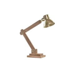 DKD Home Decor Namizna svetilka DKD Home Decor Golden Brown 220 V 50 W (50 x 15 x 65 cm)