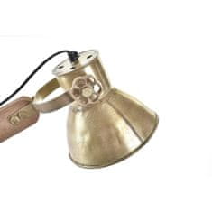 DKD Home Decor Namizna svetilka DKD Home Decor Golden Brown 220 V 50 W (50 x 15 x 65 cm)