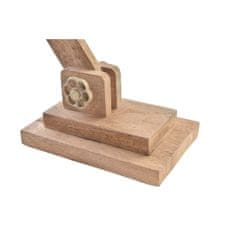DKD Home Decor Namizna svetilka DKD Home Decor Golden Brown 220 V 50 W (50 x 15 x 65 cm)