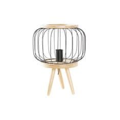 DKD Home Decor Namizna svetilka DKD Home Decor črno rjava 220 V 50 W (29 x 29 x 38 cm)