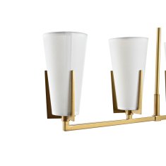 DKD Home Decor Stropna svetilka DKD Home Decor Golden White (67 x 14 x 22 cm)
